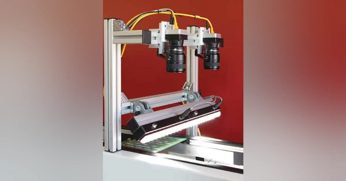 Modular vision system eases printed circuit board traceability | Vision ...