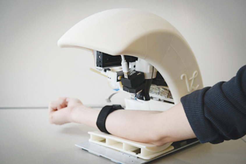 Medical Imaging Robot performs IV procedures autonomously Vision