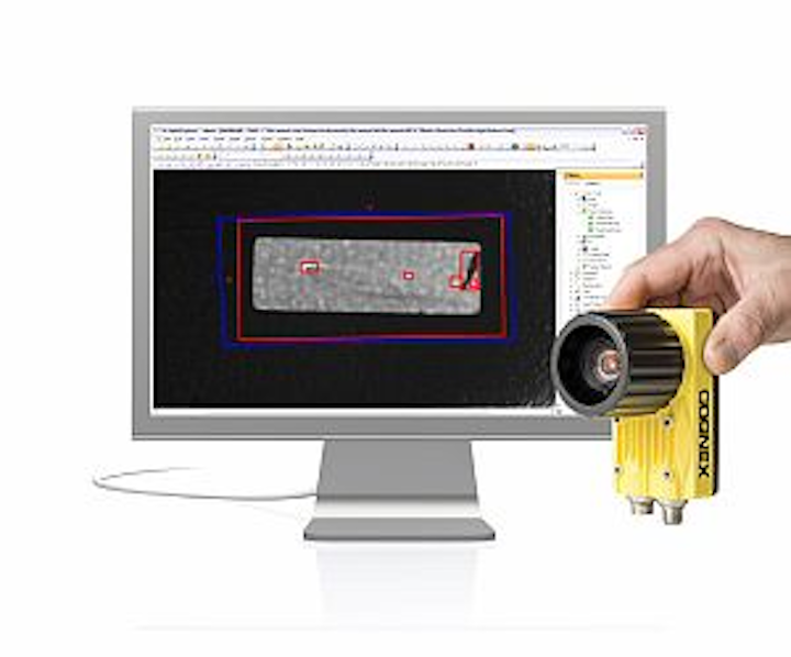 Latest Cognex InSight software simultaneously inspects surfaces and