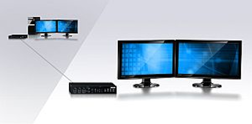 Matrox Avio Series fiberoptic KVM extenders