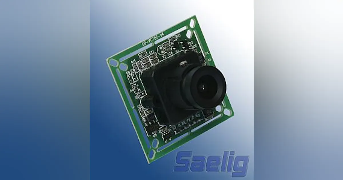Saelig's compact camera module offers low power consumption | Vision ...