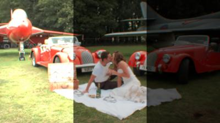 Compilation of three film exposures from the HDR video by University of Warwick