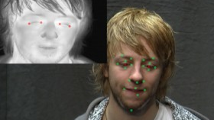 A UK academic is developing a noninvasive lie detection system based on the analysis of facial images using video and infrared cameras.