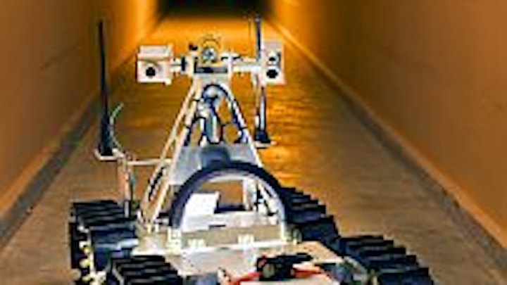 Vision guides Sandia service robots down into mines