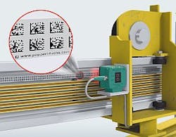 Data Matrix codes provide positional feedback in vision systems Data Matrix codes provide positional feedback in vision systems