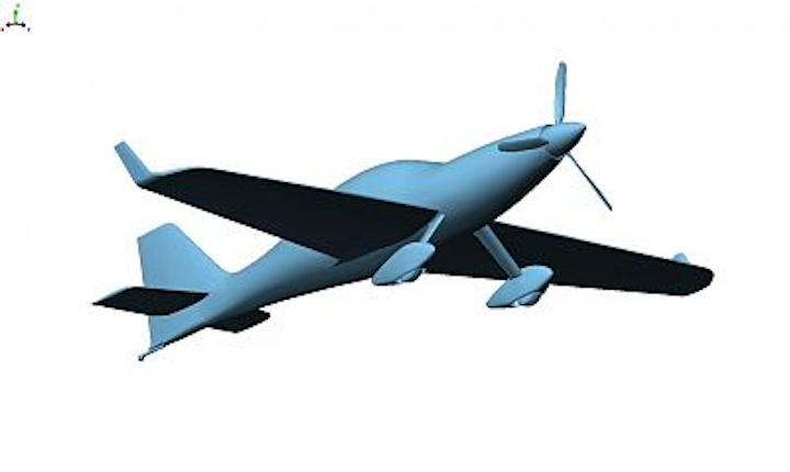 Aircraft development is optimized via white-light scanning