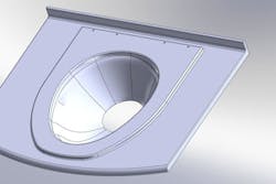 Aircraft Technologies, which manufactures tiolets for corporate jets, has used a laser scanning system from NVision to model its latest toilet design