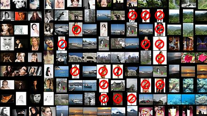 Software analyzes images for suspicious content, aiding in criminal investigations