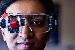 Head-mounted camera tracks eye movements to operate wheelchair Head-mounted camera tracks eye movements to operate wheelchair