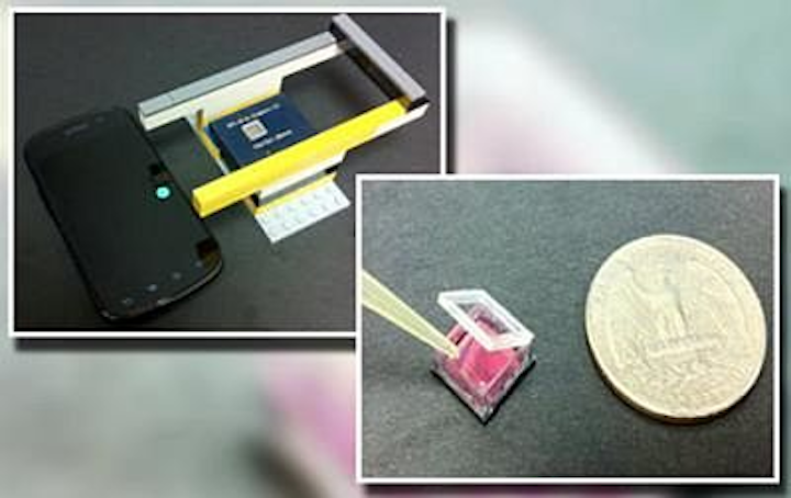 Caltech researchers create a microscopy imaging system using a smart phone