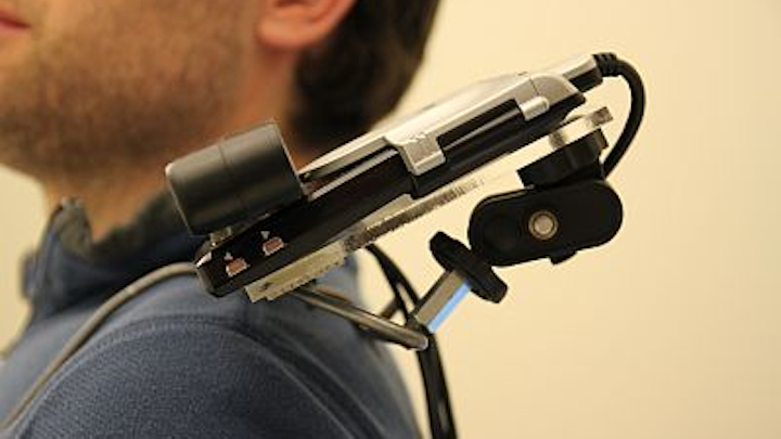 Wearable camera-projector combination from Microsoft Research and Carnegie Mellon creates interactive surfaces