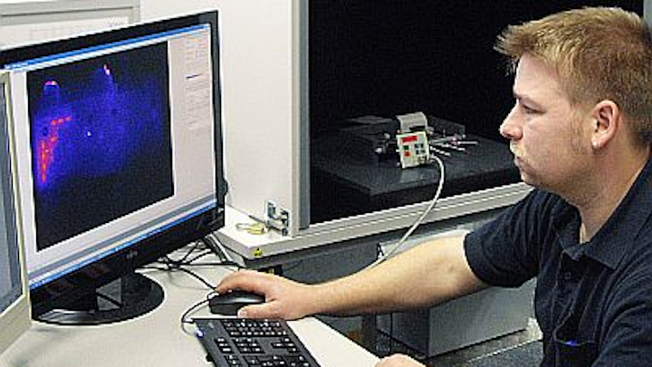 Engineers at Siemens are using a thermal imaging system to detect defects in frequency converter modules