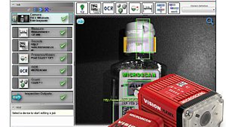 Microscan AutoVISION machine-vision software