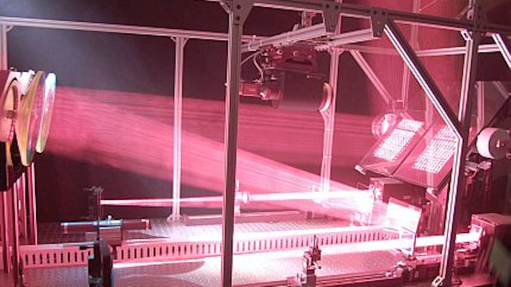 Vision-guided laser beaming powers remote vehicles (UAVs)