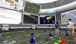 BAE Systems and Daden partner to develop an immersive 3-D data visualization system BAE Systems and Daden partner to develop an immersive 3-D data visualization system