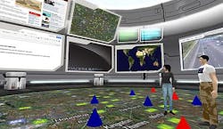 BAE Systems and Daden partner to develop an immersive 3-D data visualization system