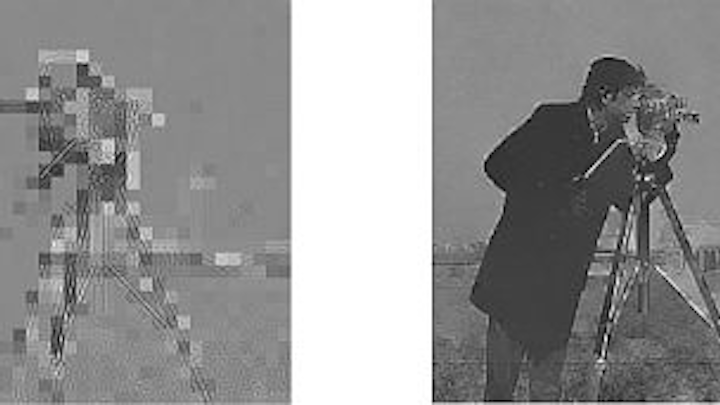 Shujun Li from the Department of Computing at the University of Surrey has developed a system that can recover the missing coefficients in DCT-transformed images from the information contained in those that are known.