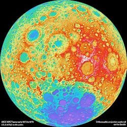 Global Lunar DTM 100-m topographic model (GLD100) created by LRO Wide Angle Camera and Lunar Orbiter Laser Altimeter (LOLA)