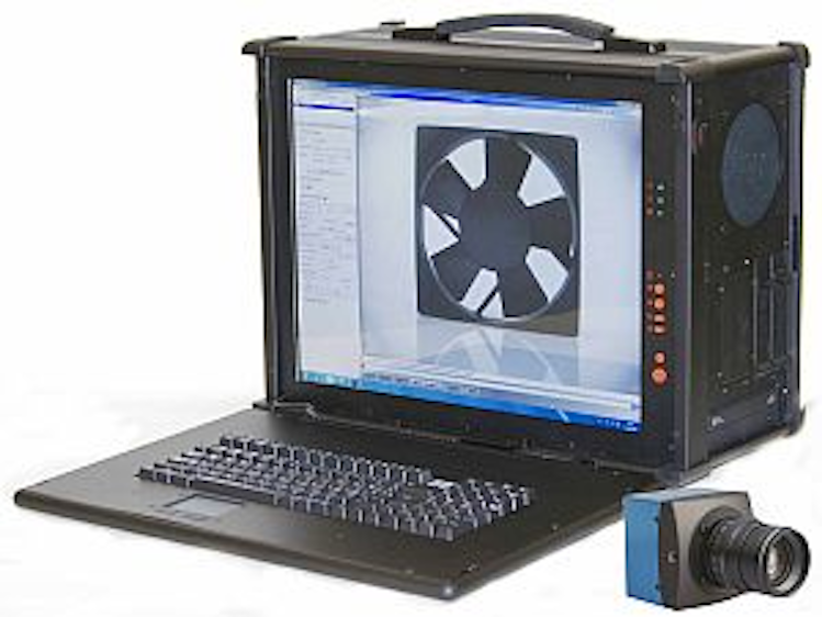 Mikrotron video system combines camera, frame grabber, PC, and software Vision Systems Design