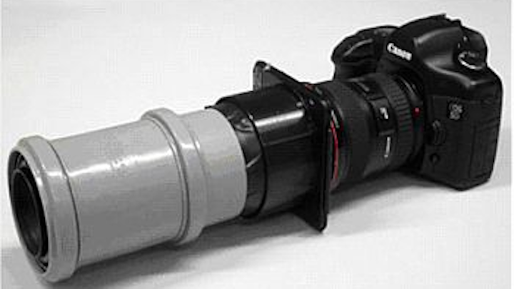 Camera is used as a computed tomography image spectrometer for hyperspectral imaging
