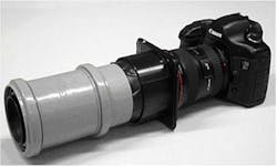 Camera is used as a computed tomography image spectrometer for hyperspectral imaging Camera is used as a computed tomography image spectrometer for hyperspectral imaging