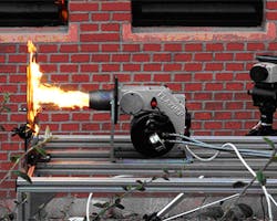 UC3M researchers analyze thermal resistance of composite materials with an infrared imaging system UC3M researchers analyze thermal resistance of composite materials with an infrared imaging system