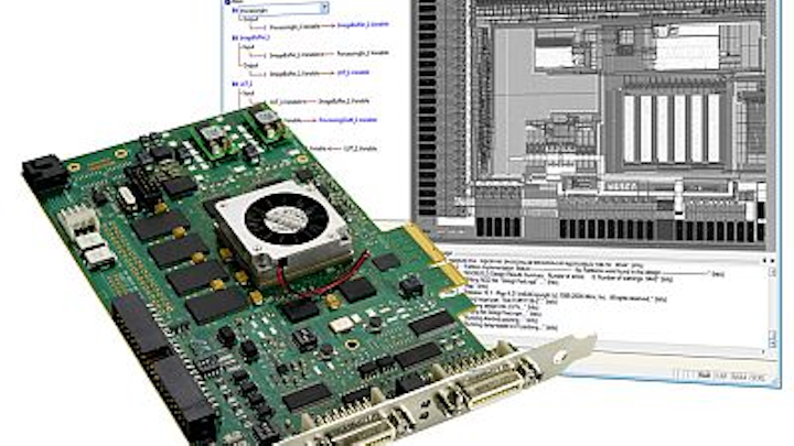 Teledyne DALSA Xcelera-CL VX4 FPGA-based vision processor and Sapera APF graphical development environment