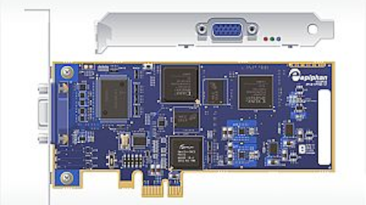 Epiphan DVI2PCIe frame grabber