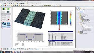 ConfoMap software from Digtal Surf details surface metrology on Carl Zeiss scopes