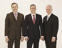 Professor Thomas Wiegand, Dr. Detlev Marpe, and Dr. Heiko Schwarz accepted the Karl Heinz Beckurts Award for contributing to the development of the international H.264/MPEG-4 Advanced Video Coding (AVC) standard for video compression Professor Thomas Wiegand, Dr. Detlev Marpe, and Dr. Heiko Schwarz accepted the Karl Heinz Beckurts Award for contributing to the development of the international H.264/MPEG-4 Advanced Video Coding (AVC) standard for video compression