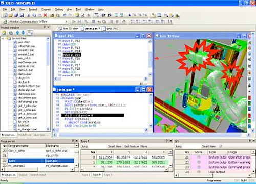 DENSO Robotics WINCAPS III offline programming software update