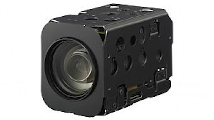 Sony FCB series block cameras for intelligent transportation imaging