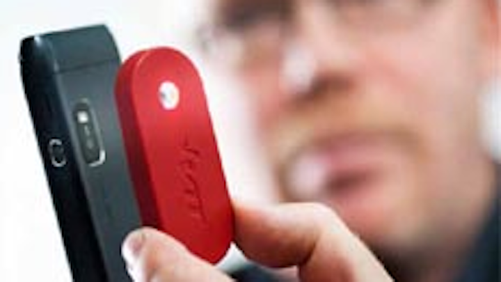 An optical accessory can turn an ordinary camera phone into a microscope.