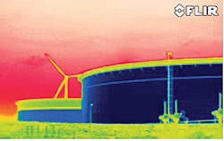 Optical gas detection camera reveals fugitive emissions Optical gas detection camera reveals fugitive emissions