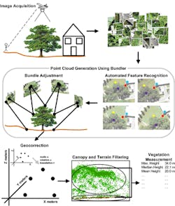 Low cost method maps vegetation in 3-D