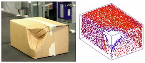 Laser-based volume measurement system