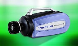 Photron's high-speed Fastcam IS-1M camera is capable of capturing images at one million frames per second. Photron's high-speed Fastcam IS-1M camera is capable of capturing images at one million frames per second.