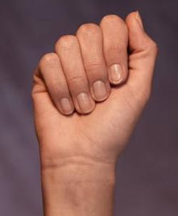 Sign language translated into text Sign language translated into text