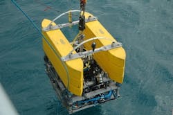 Marine robot captures images of wrecks Marine robot captures images of wrecks