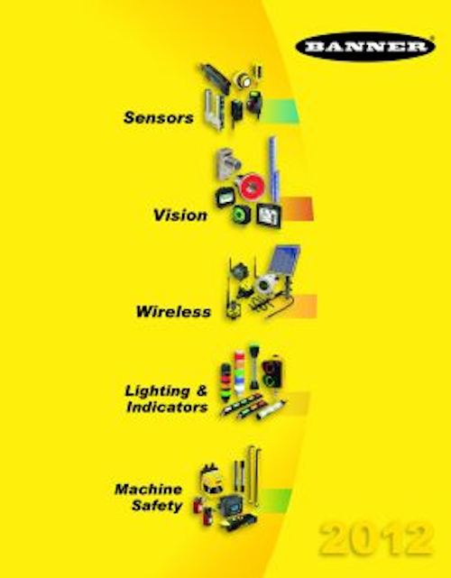 Banner Engineering 2012 Product Catalog
