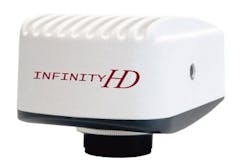 Lumenera's INFINITYHD color camera streams live microscopy video Lumenera's INFINITYHD color camera streams live microscopy video