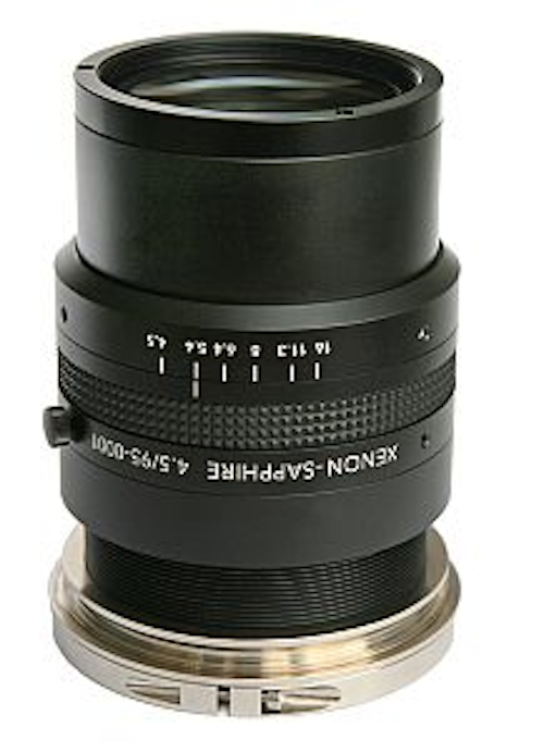 Schneider-Kreuznach xenon-sapphire lenses