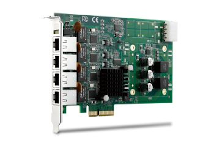 ADLINK GIE64+ quad-port GigE Vision frame grabber