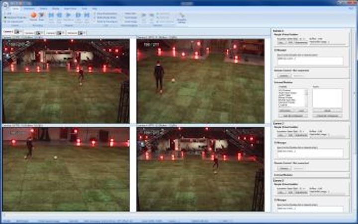 NorPix StreamPix5 is compatible with Vicon Blad motion capture software