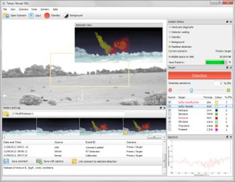 Telops Reveal D&amp;I real-time gas emissions detection software