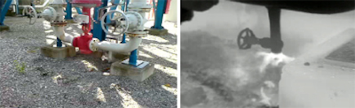 Thermal imager spots the leaks in Swedish LDPE plant