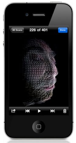 Software transforms iPhone into a 3-D scanner Software transforms iPhone into a 3-D scanner
