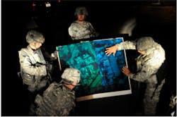 3-D holograms guide soldiers in battle 3-D holograms guide soldiers in battle