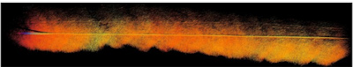 3-D sonar imaging system helps lay undersea cable