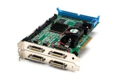 BitFlow CL4-F frame grabber controls two Camera Link cameras BitFlow CL4-F frame grabber controls two Camera Link cameras